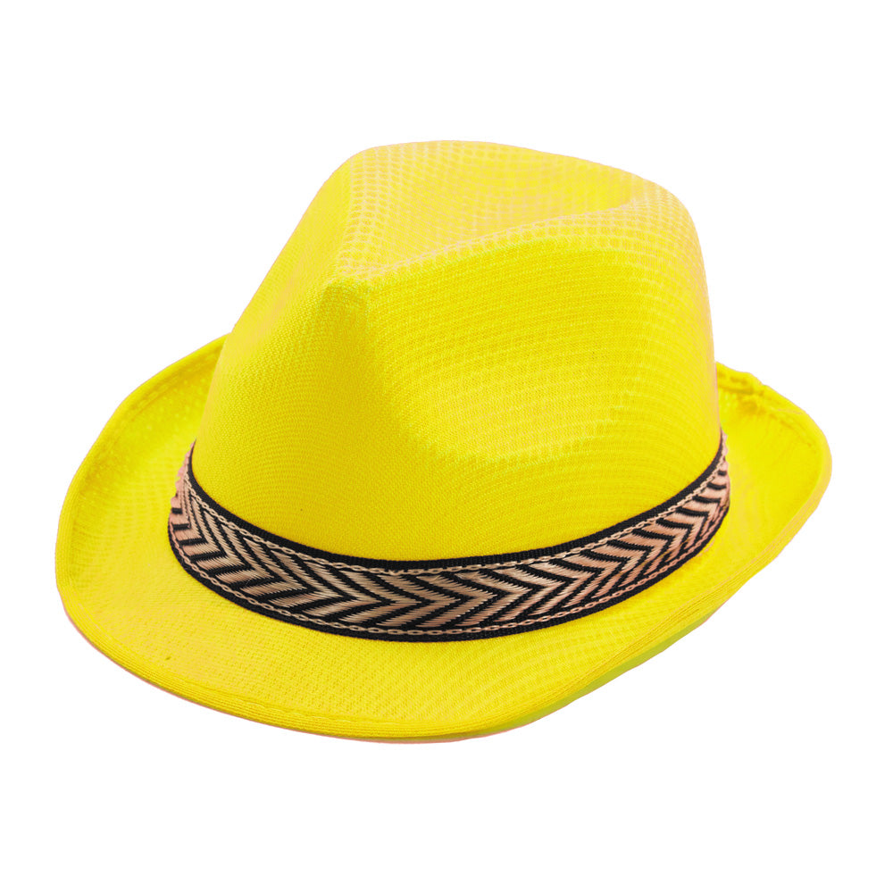 BORSALINO POLYESTER JAUNE