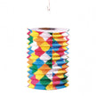 LAMPION CYL.BARIOLE 13CM