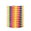 LAMPION CYL. BARIOLE 16CM.IGN