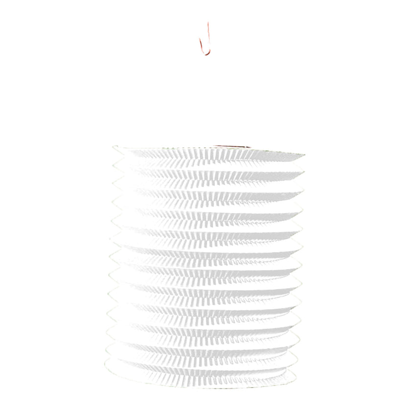 LAMPION CYL BLANC 16 CM.IGN
