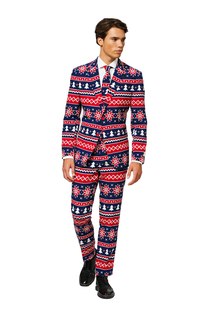 Costume Noël Bleu 