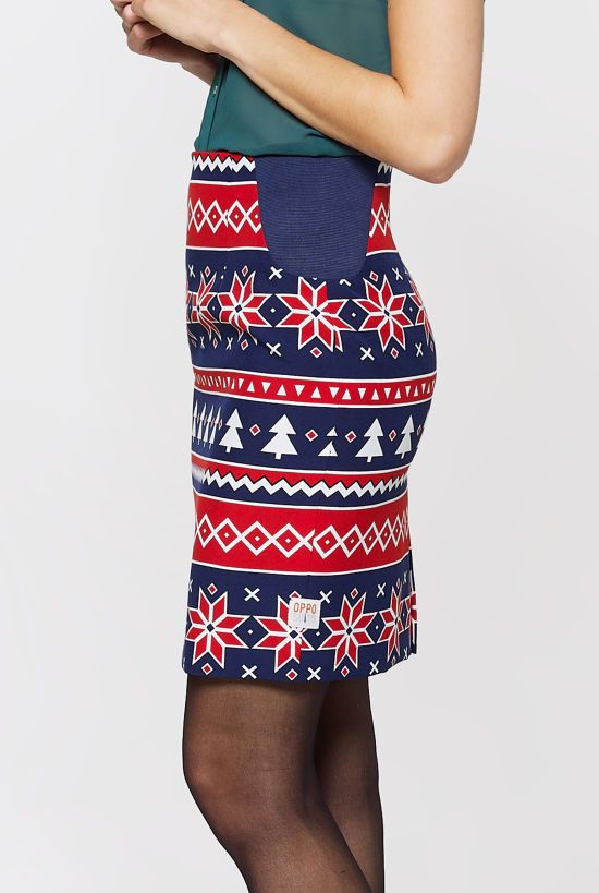 Costume Noël Bleu 