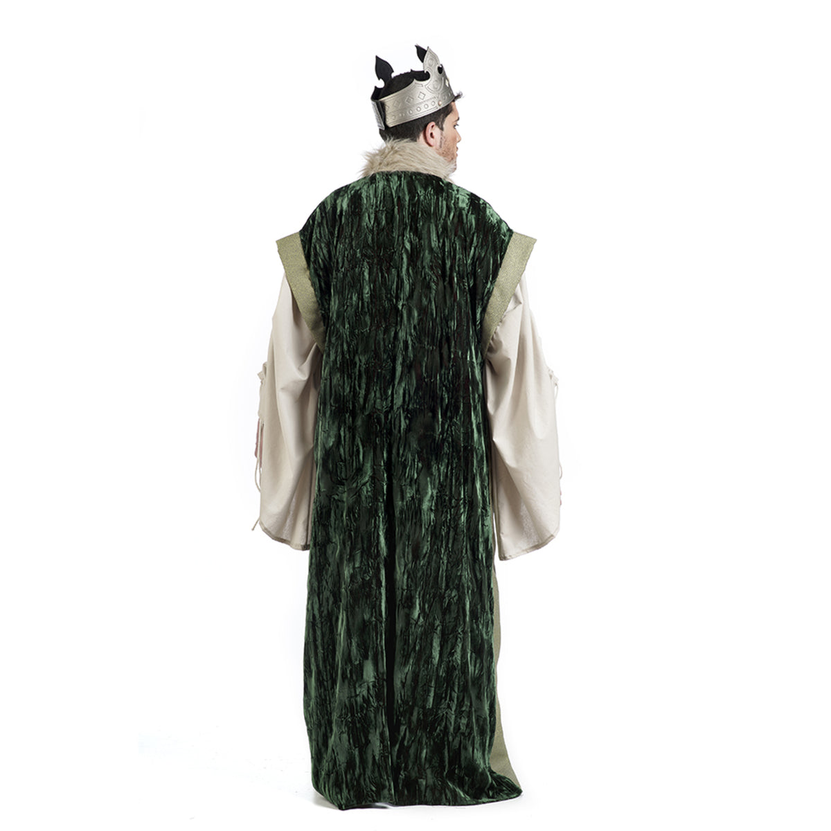 Cape roi vert homme