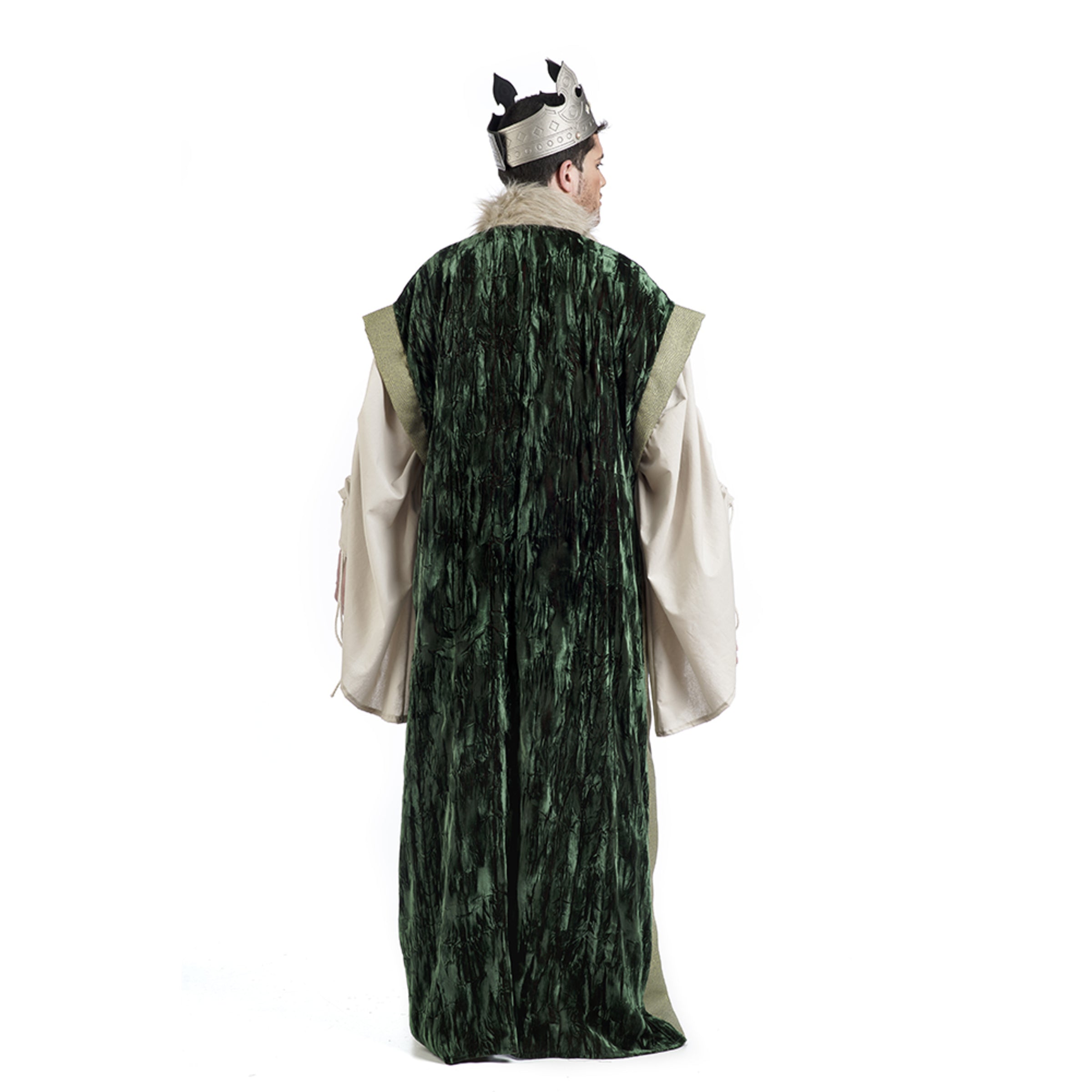 Cape roi vert homme
