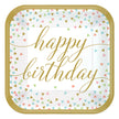 18 grandes assiettes happy birthday