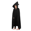 CAPE CAPUCHE NOIRE 95CM