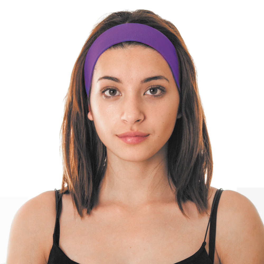 Bandeau 80's violet fluo 2