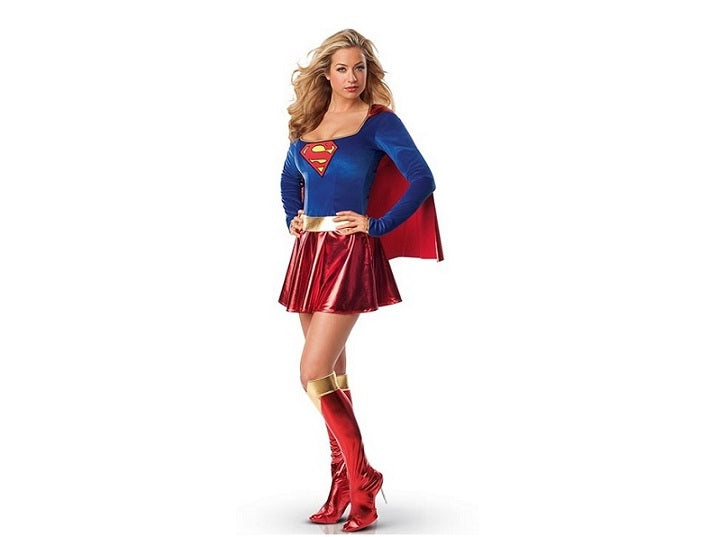 déguisement sexy supergirl femme