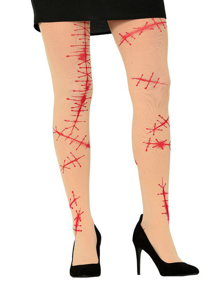 Pantys con cicatrices femme