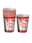 6 gobelets sang (240 ml) - Halloween