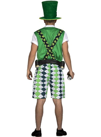 Déguisement leprechaun irlandais classique homme