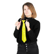 CRAVATE SEQUIN NEON JAUNE