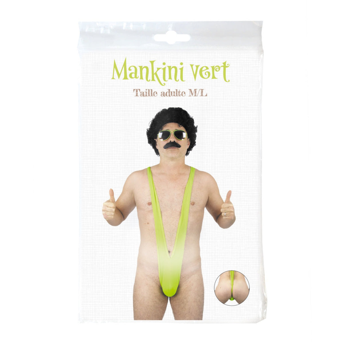 STRING MANKINI VERT