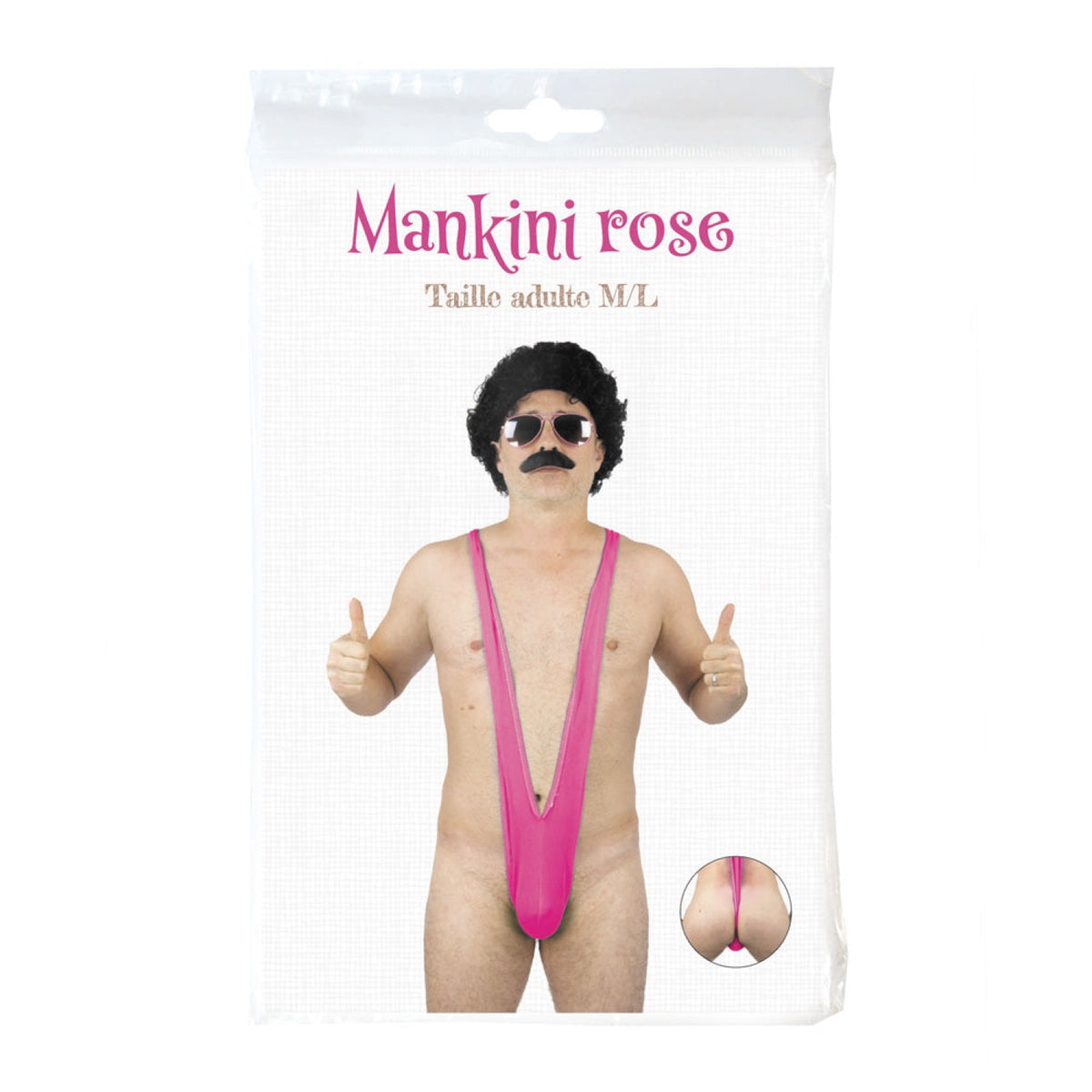 STRING MANKINI ROSE