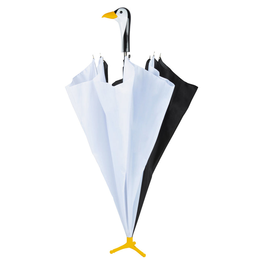 PARAPLUIE PINGOUIN NOIR ET BLANC