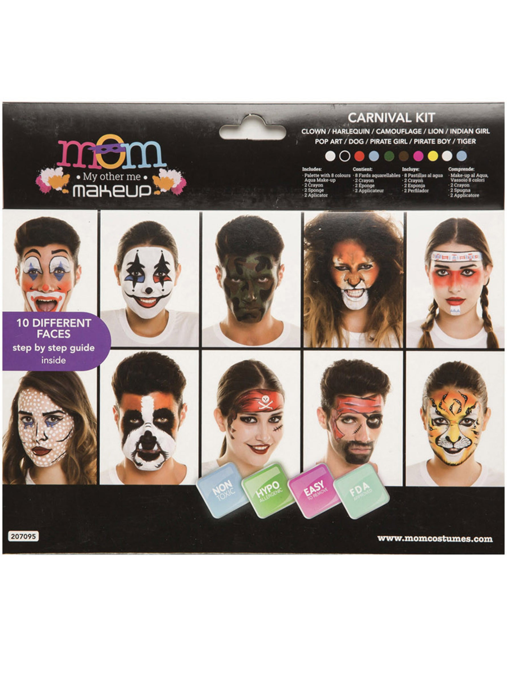 Set Maquillage à usages multiples adulte