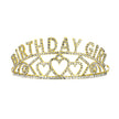DIADEME BIRTHDAY GIRL COEUR DORE