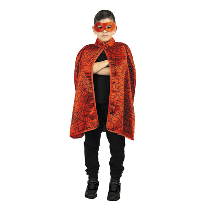 Cape araignee  enfant + masque