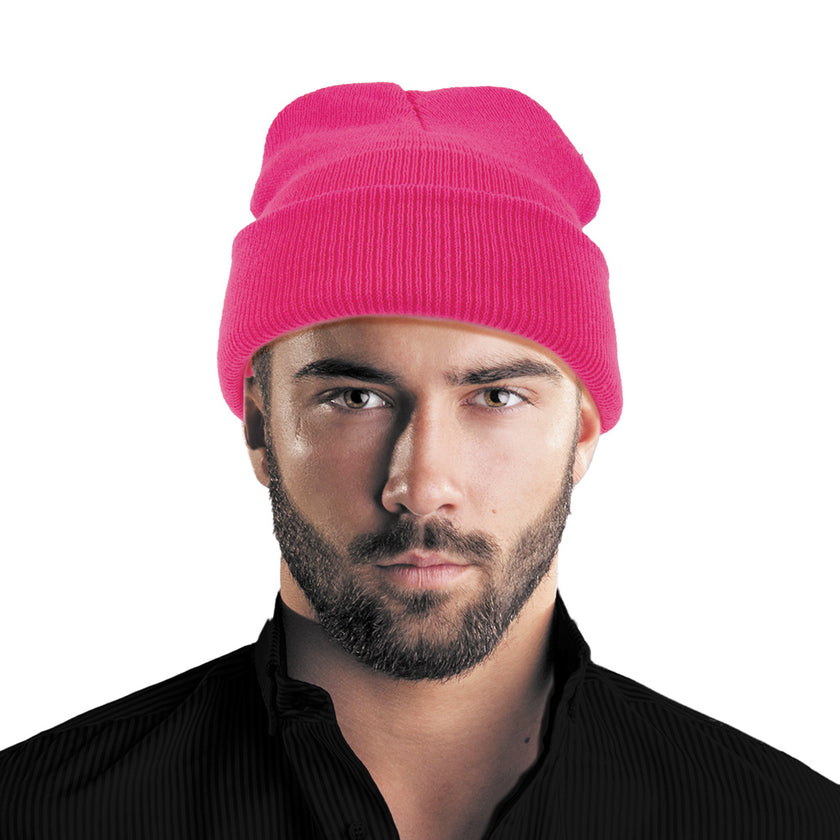 BONNET ROSE FLUO