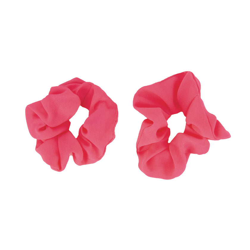 CHOUCHOUS ROSE FLUO x2