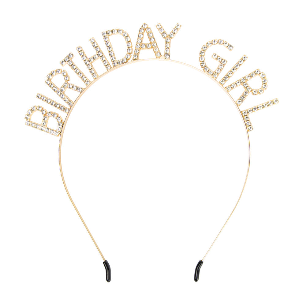 SERRE TETE BIRTHDAY GIRL DORE