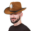 CHAPEAU COWBOY SHERIFF MARRON