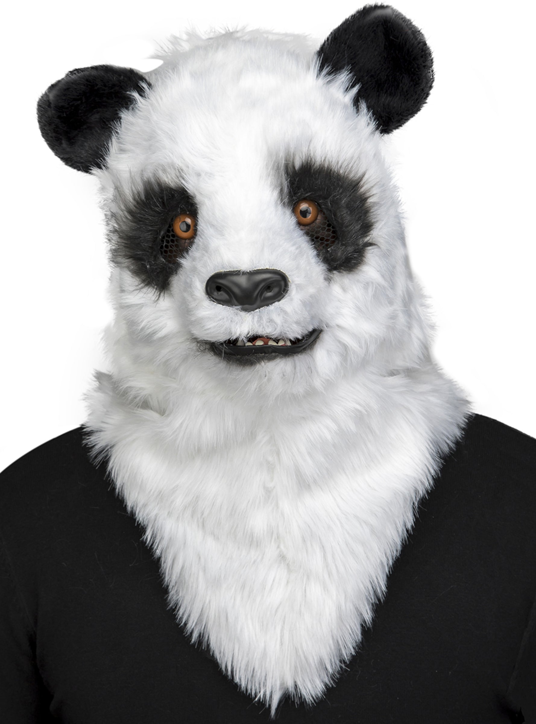 Masque panda moving mouth adulte