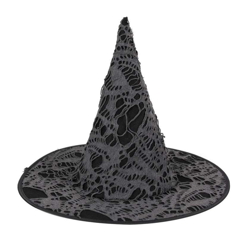 CHAPEAU SORCIERE TOILE ARAIGNEE