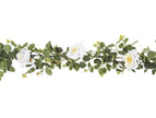 GUIRLANDE ROSES BLANCHES 1.85M
