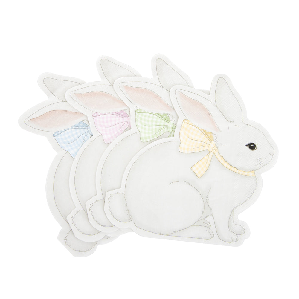 SERVIETTES MON LAPIN 4 COUL ASS X 16