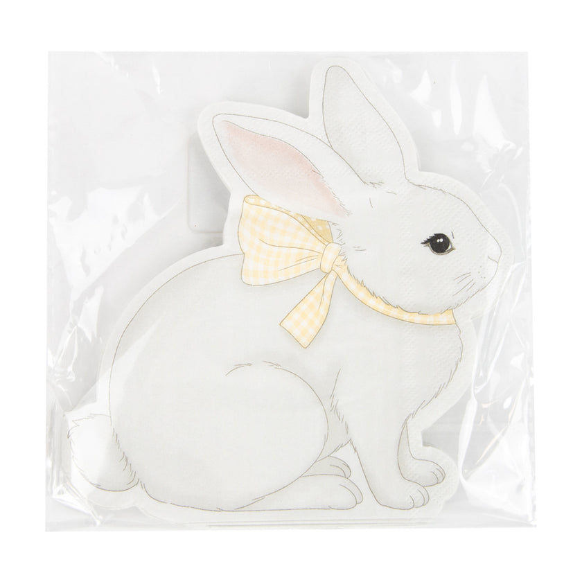 SERVIETTES MON LAPIN 4 COUL ASS X 16