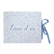 LIVRE D'OR FLEUR BLEUE