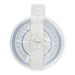 ASSIETTES A DESSERT FESTONNEES FLEUR BLEUE 18CM X 8