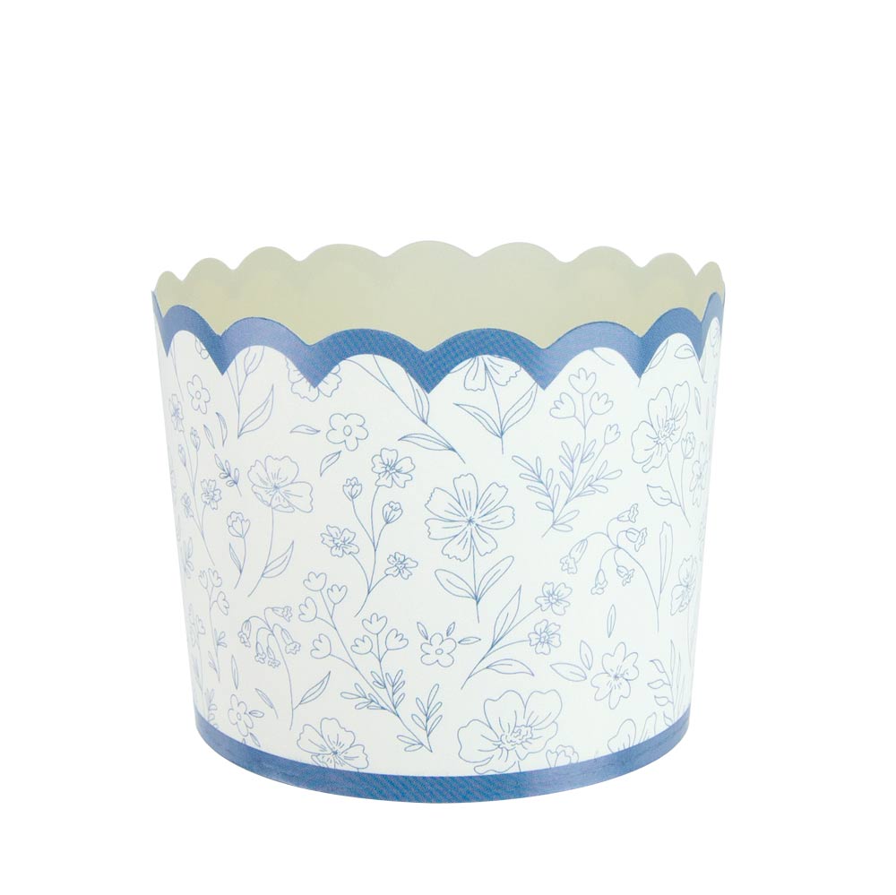 PETITS POTS FLEUR BLEUE X 8