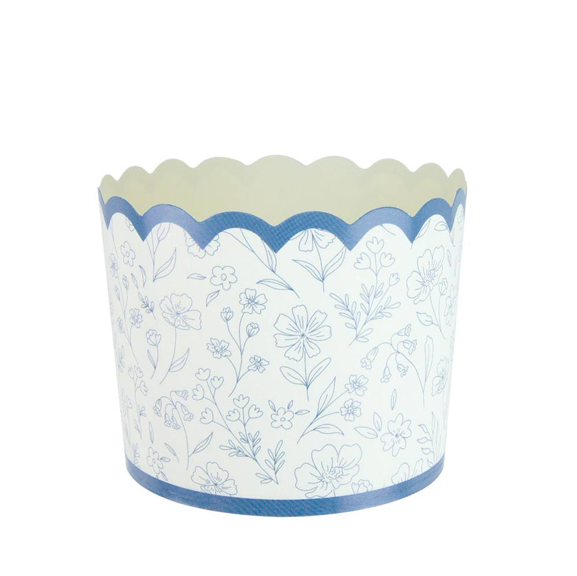 PETITS POTS FLEUR BLEUE X 8