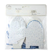 PETITES BOITES A FESTONS FLEUR BLEUE X 8