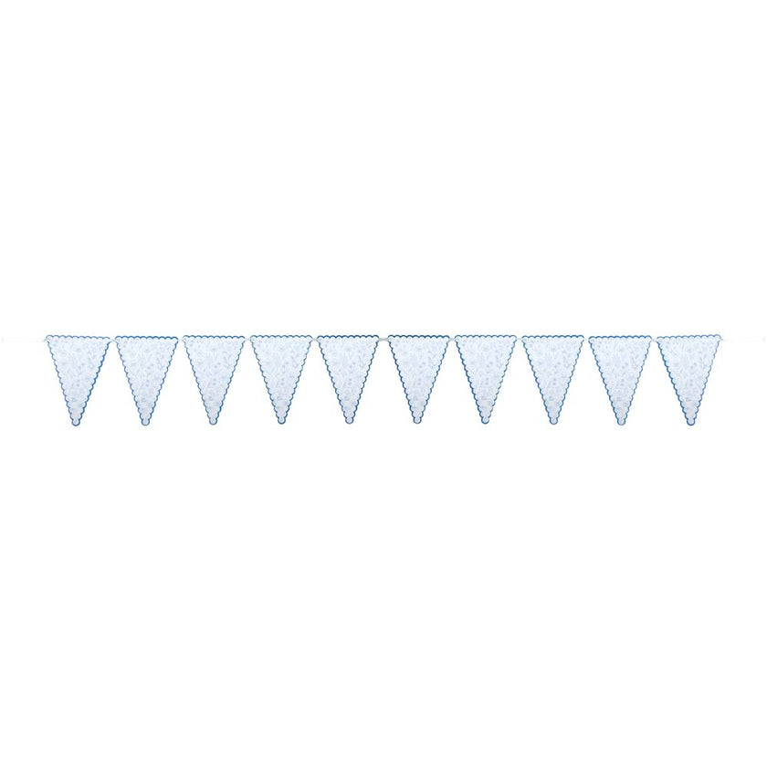 GUIRLANDE FANIONS FLEUR BLEUE 3M