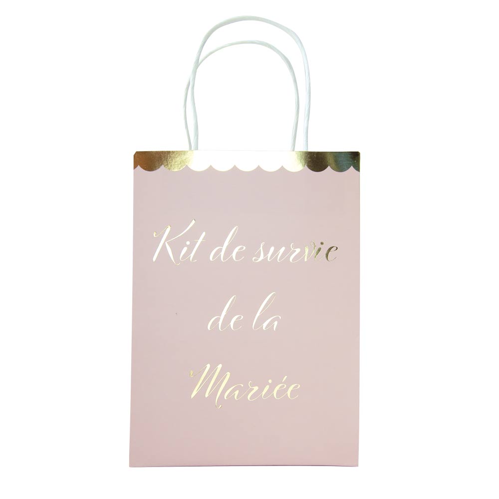 SAC PAPIER KIT DE SURVIE CALL ME MADAME