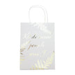 SAC PAPIER SURVIE JOUR J FOUGERE WHITE