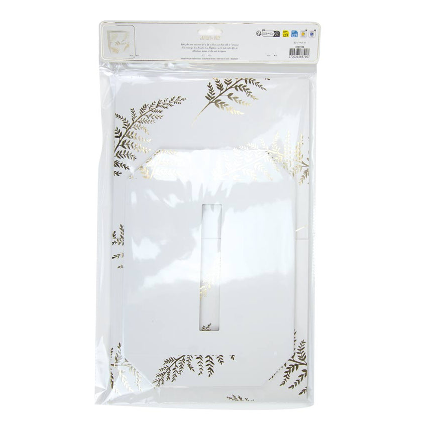 URNE MERCI FOUGERE WHITE