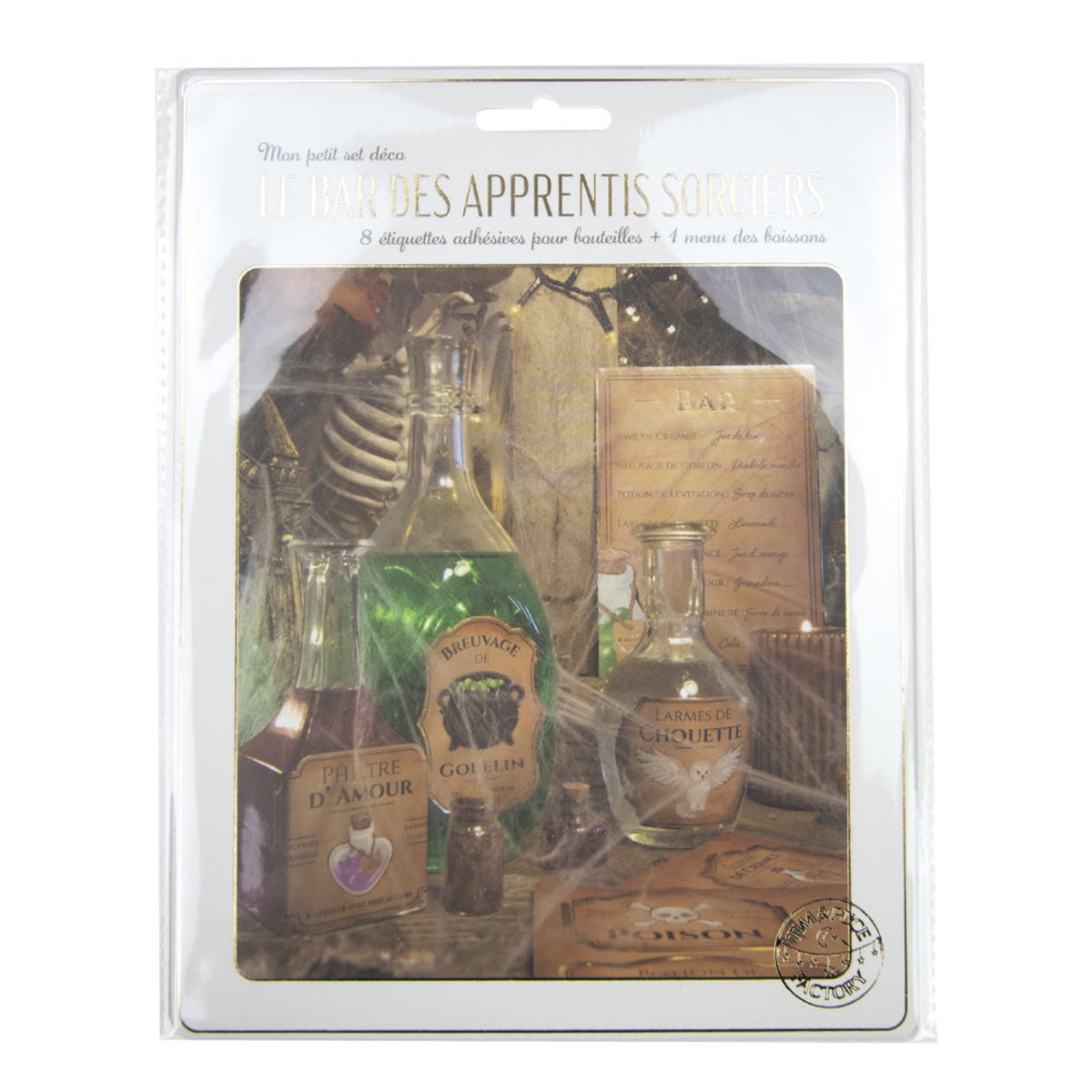 SET DECO LE BAR DES APPRENTIS SORCIERS