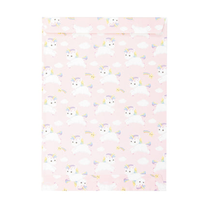 POCHETTES PAPIER BABY LICORNE X 8PCS