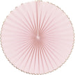 SET DE 3 EVENTAILS ROSE PASTEL ET OR