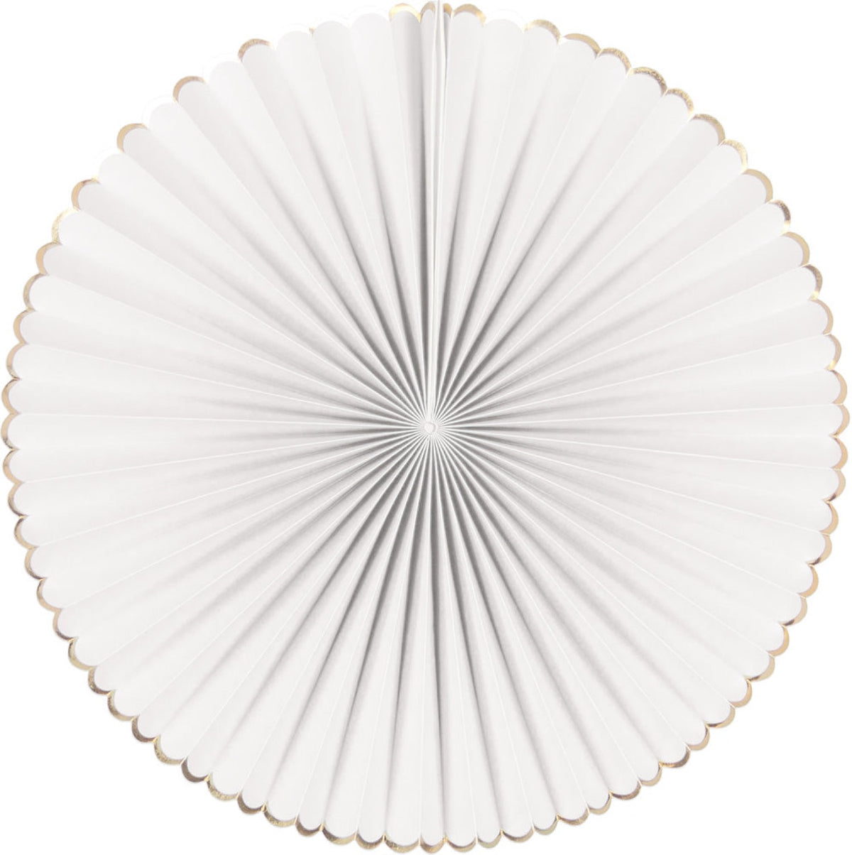 SET DE 3 EVENTAILS BLANC ET OR