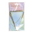GUIRLANDE FANIONS FESTONNES IRISES ET OR