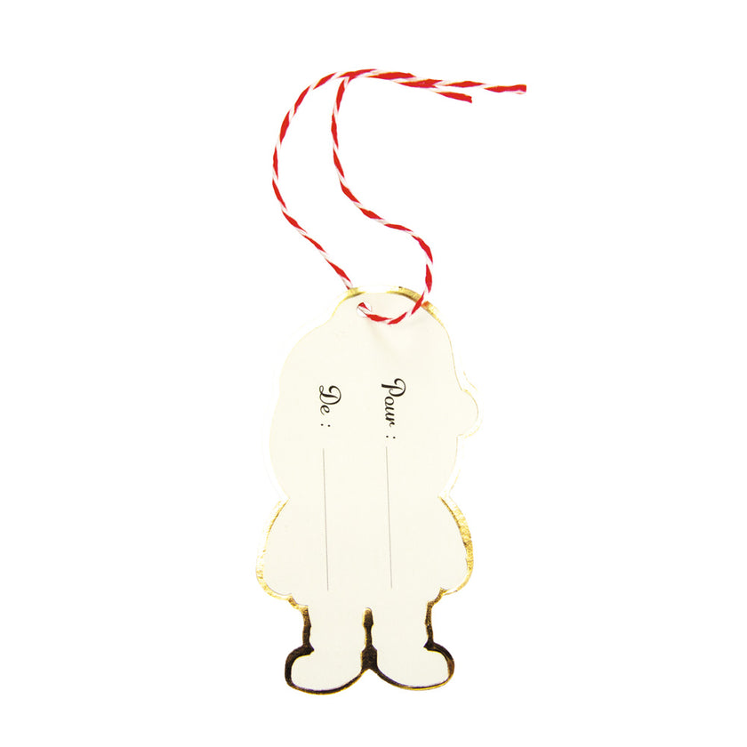 ETIQUETTES CADEAUX SWEETY XMAS X 10
