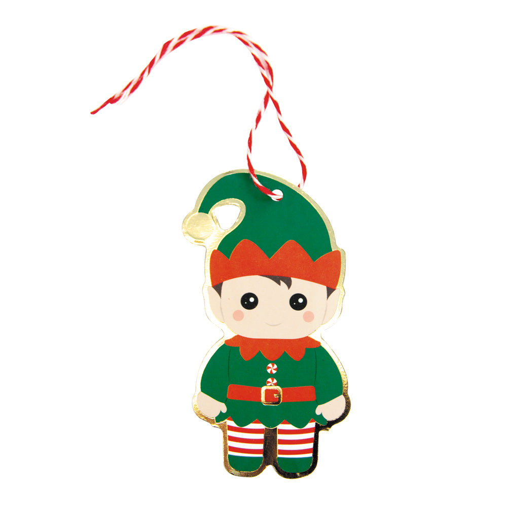 ETIQUETTES CADEAUX SWEETY XMAS X 10