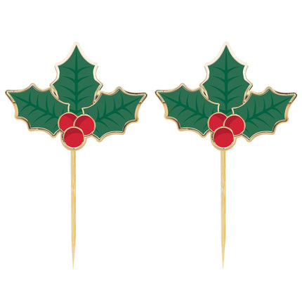 Pics a cocktail houx de noel  x 10pcs