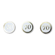 Confettis de table 70 ans dores 4