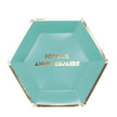 ASSIETTES MULTI JOYEUX ANNIVERSAIRE X8